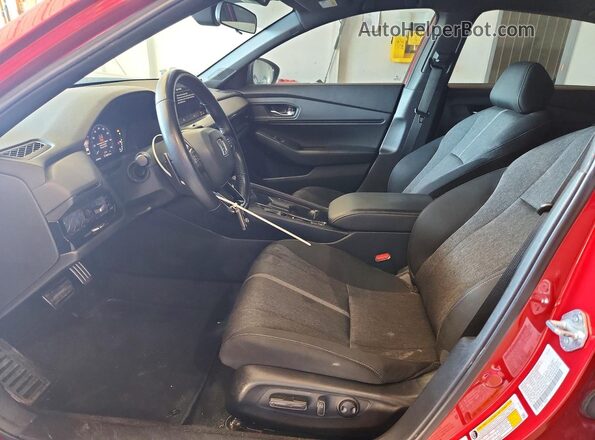 1HGCY2F59RA034256 2024 HONDA ACCORD Maroon Вид салону спереду