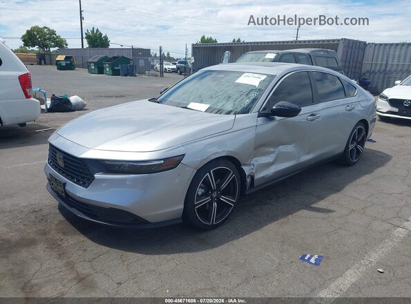 1HGCY2F59RA067838 2024 HONDA ACCORD Silver Przód lewy