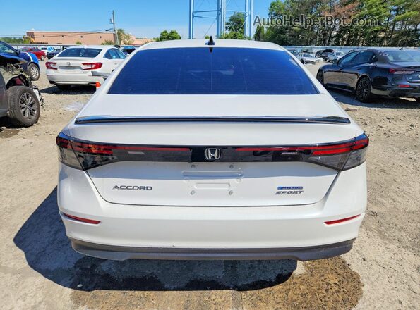 1HGCY2F59RA078824 2024 HONDA ACCORD White Rear view
