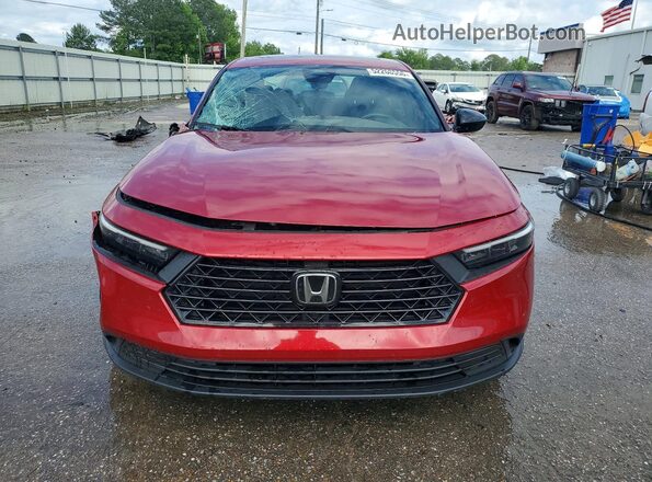 1HGCY2F59RA081643 2024 HONDA ACCORD Red Front view
