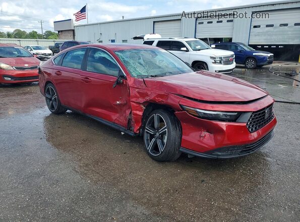 1HGCY2F59RA081643 2024 HONDA ACCORD Red Front right