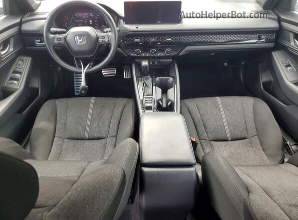 1HGCY2F59RA081643 2024 HONDA ACCORD Red Dashboard view