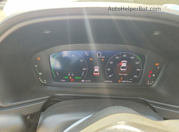1HGCY2F59RA090777 2024 HONDA ACCORD White Vista del cuadro de instrumentos