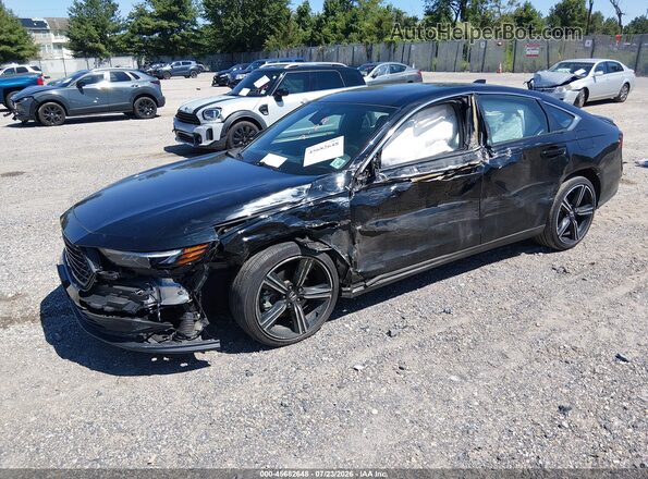 1HGCY2F59SA018449 2025 HONDA ACCORD Черный Передняя левая четверть
