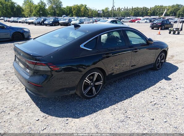 1HGCY2F59SA018449 2025 HONDA ACCORD Черный Задняя правая четверть