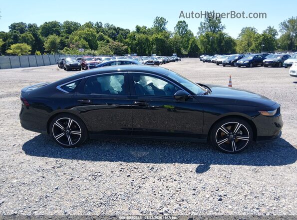 1HGCY2F59SA018449 2025 HONDA ACCORD Черный Вид задней части салона