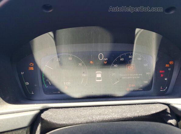 1HGCY2F59SA024008 2025 HONDA ACCORD Gray Սարքավորումների վահանակի տեսք