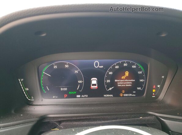 1HGCY2F59SA049135 2025 HONDA ACCORD Gray Vista del cuadro de instrumentos