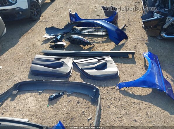 1HGCY2F5XPA068400 2023 HONDA ACCORD Blue Սարքավորումների վահանակի տեսք