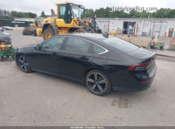 1HGCY2F5XRA028398 2024 HONDA ACCORD Черный Задняя левая четверть