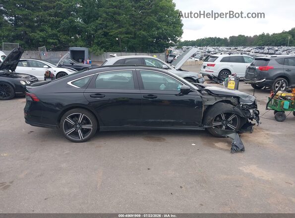 1HGCY2F5XRA028398 2024 HONDA ACCORD Черный Вид задней части салона