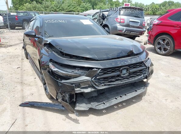 1HGCY2F5XRA038591 2024 HONDA ACCORD Черный Вид спереди