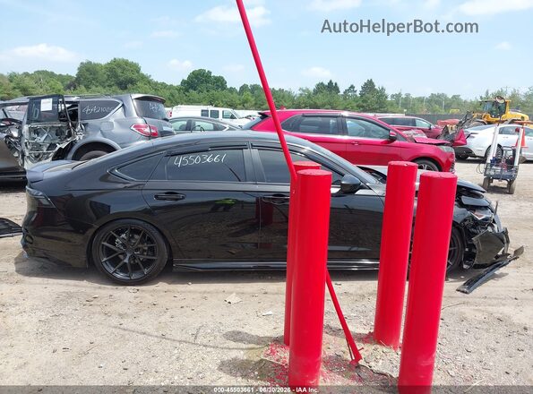 1HGCY2F5XRA038591 2024 HONDA ACCORD Черный Вид задней части салона