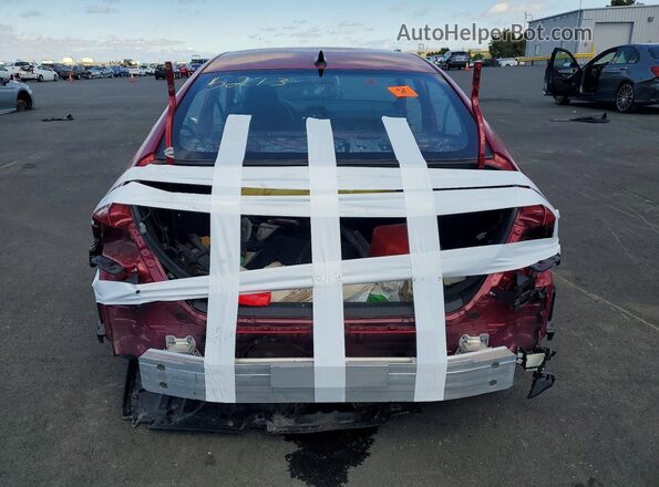 1HGCY2F5XRA095213 2024 HONDA ACCORD Red უკანა ხედი