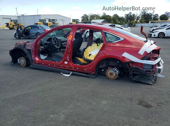 1HGCY2F5XRA095213 2024 HONDA ACCORD Red უკანა მარცხენა