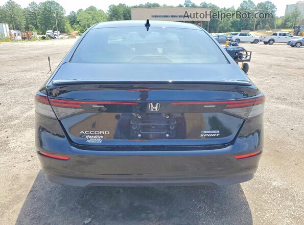 1HGCY2F5XSA027502 2025 HONDA ACCORD Черный Вид сзади