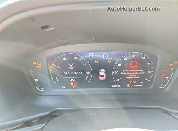 1HGCY2F5XSA027502 2025 HONDA ACCORD Черный Вид щитка приборов