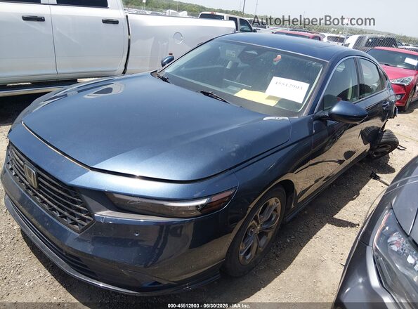 1HGCY2F60PA053252 2023 HONDA ACCORD Синий Передняя левая четверть