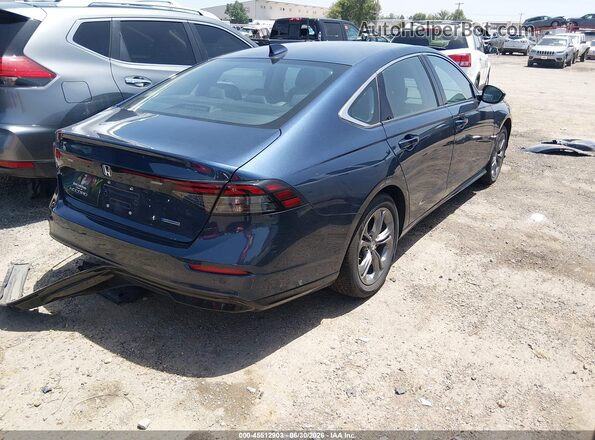 1HGCY2F60PA053252 2023 HONDA ACCORD Синий Задняя правая четверть