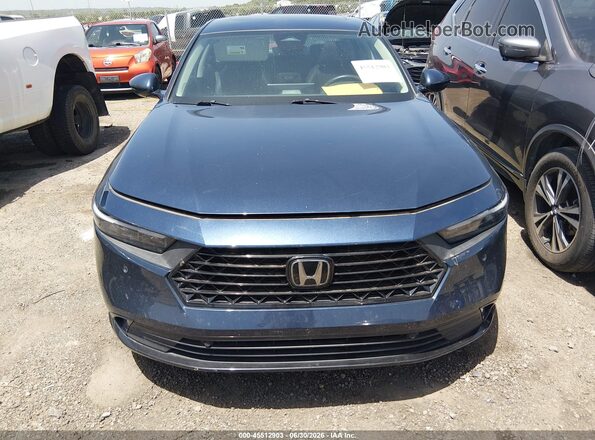 1HGCY2F60PA053252 2023 HONDA ACCORD Синий Вид щитка приборов