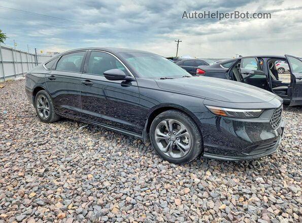 1HGCY2F60PA066664 2023 HONDA ACCORD Black Front right
