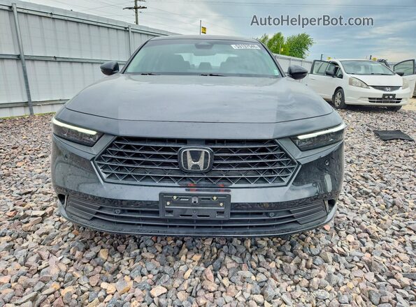 1HGCY2F60PA066664 2023 HONDA ACCORD Black Front view