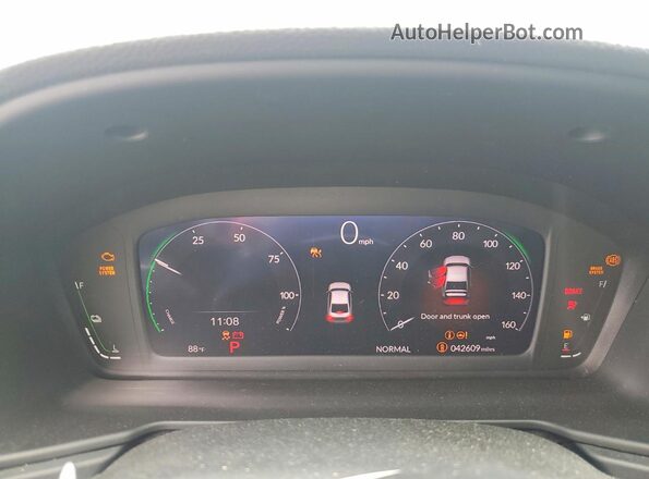 1HGCY2F60RA017063 2024 HONDA ACCORD Угольный Вид щитка приборов