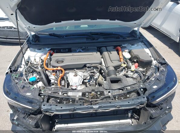 1HGCY2F60SA010099 2025 HONDA ACCORD White უკანა ხედი