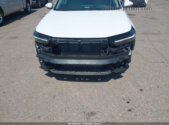 1HGCY2F60SA010099 2025 HONDA ACCORD White წინა ხედი