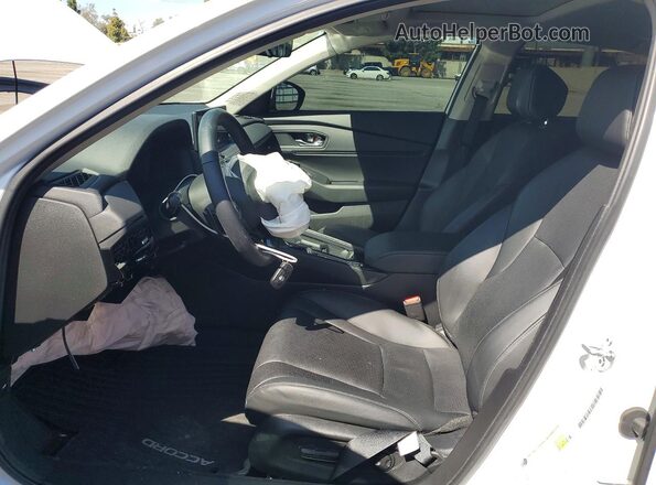 1HGCY2F60SA050876 2025 HONDA ACCORD White Widok wnętrza z przodu