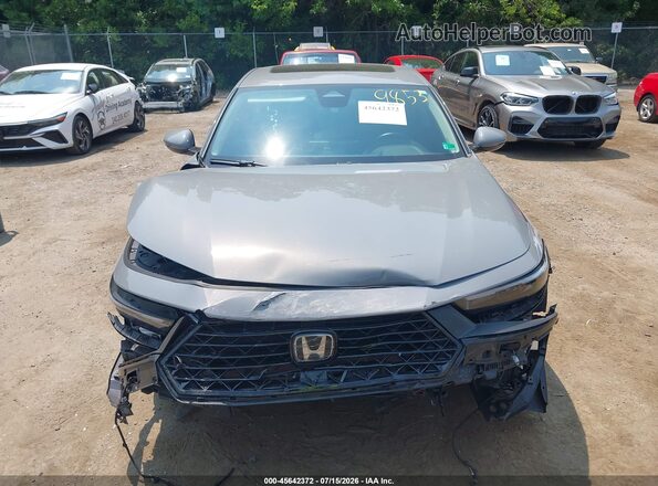 1HGCY2F60SA059853 2025 HONDA ACCORD Gray Вид панелі приладів