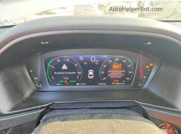 1HGCY2F60SA064762 2025 HONDA ACCORD Серебряный Вид щитка приборов