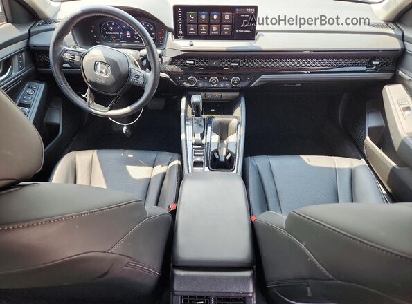 1HGCY2F61SA033357 2025 HONDA ACCORD Gray Widok deski rozdzielczej