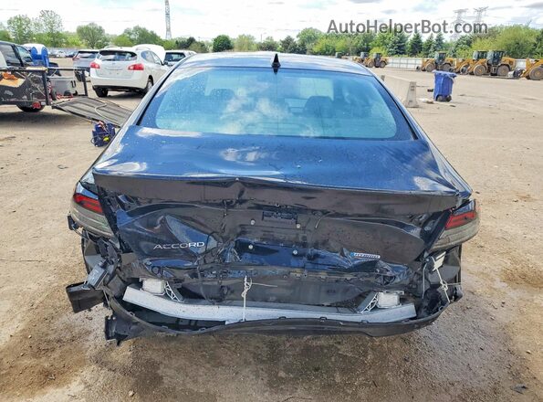 1HGCY2F61SA035951 2025 HONDA ACCORD Black Widok z tyłu