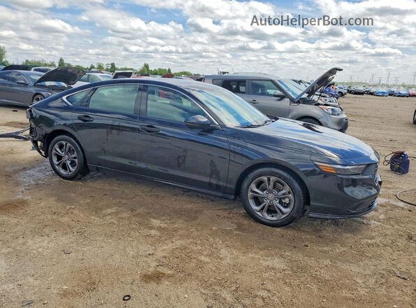 1HGCY2F61SA035951 2025 HONDA ACCORD Black Przód prawy