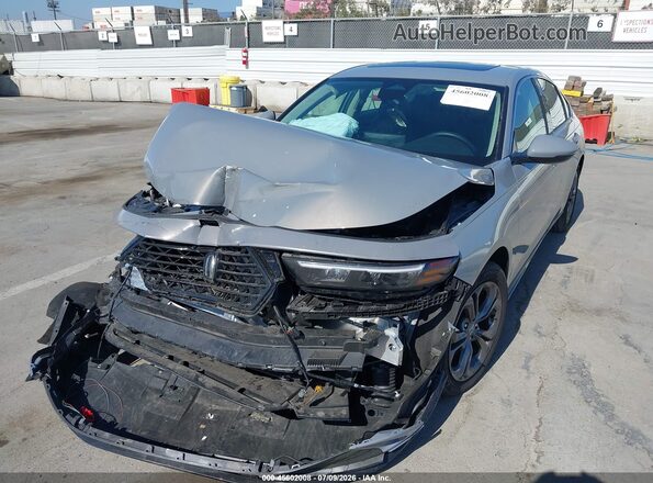 1HGCY2F61SA071557 2025 HONDA ACCORD Gray Դիմացի տեսք