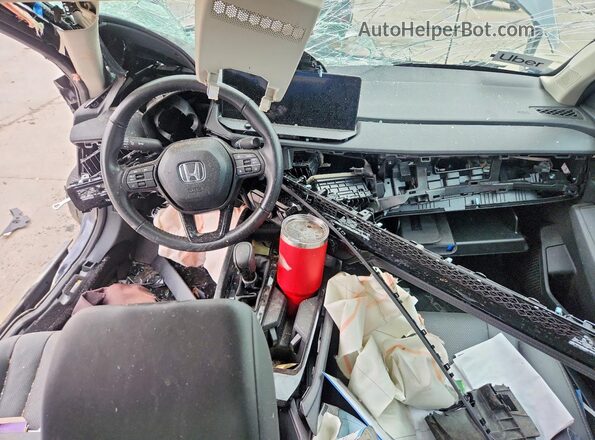 1HGCY2F61SA078329 2025 HONDA ACCORD Gray Առջևի վահանակի տեսք
