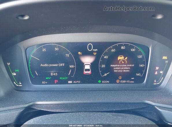 1HGCY2F62PA029437 2023 HONDA ACCORD Gray უკანა სავარძლების ხედი