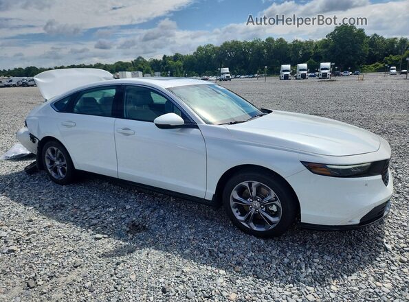 1HGCY2F62RA016240 2024 HONDA ACCORD White Передня права чверть