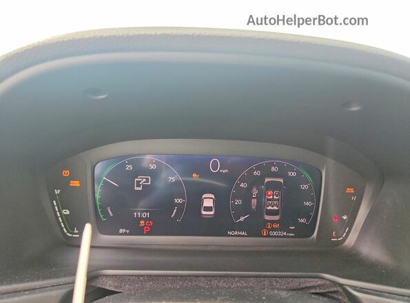 1HGCY2F62RA016240 2024 HONDA ACCORD White Вид щитка приладів