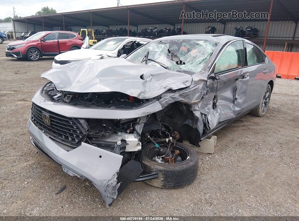 1HGCY2F62RA040814 2024 HONDA ACCORD Gray Przód lewy