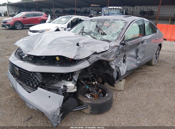 1HGCY2F62RA040814 2024 HONDA ACCORD Gray Widok z przodu