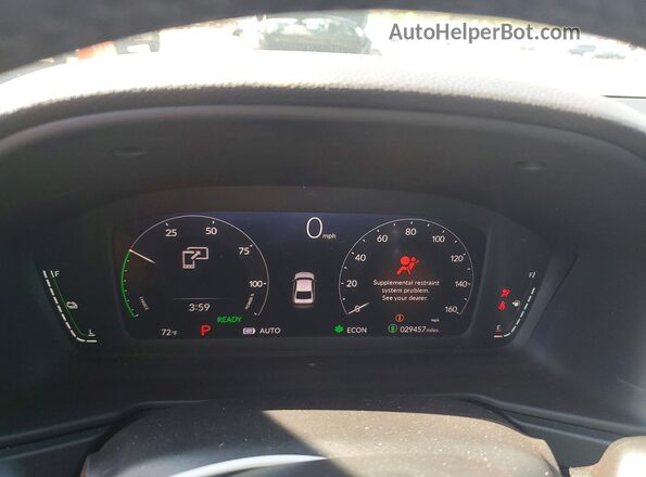 1HGCY2F62RA062912 2024 HONDA ACCORD White Вид щитка приладів