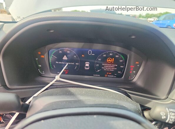 1HGCY2F62TA028668 2026 HONDA ACCORD Gray Widok zestawu wskaźników