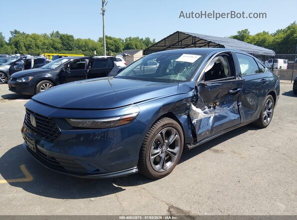 1HGCY2F63PA066089 2023 HONDA ACCORD Dark Blue Front left