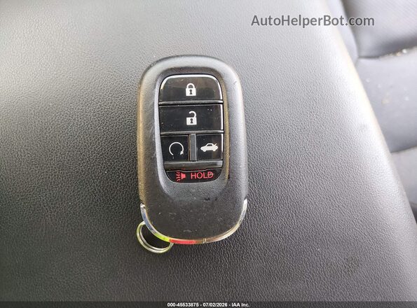 1HGCY2F63PA066089 2023 HONDA ACCORD Dark Blue Dashboard view