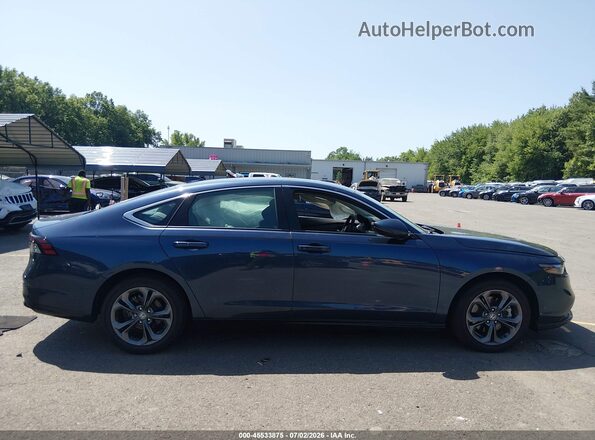 1HGCY2F63PA066089 2023 HONDA ACCORD Dark Blue Rear interior view