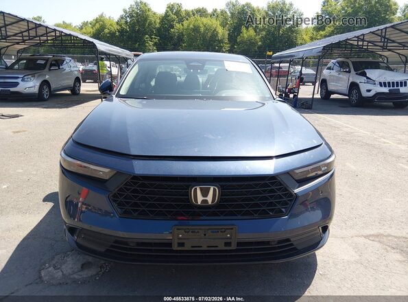 1HGCY2F63PA066089 2023 HONDA ACCORD Dark Blue Instrument cluster view