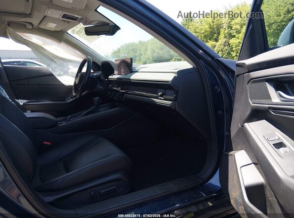 1HGCY2F63PA066089 2023 HONDA ACCORD Dark Blue Front interior view