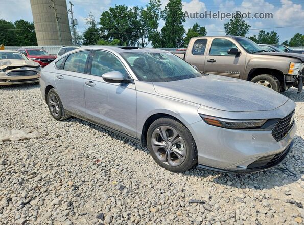 1HGCY2F63PA069929 2023 HONDA ACCORD Silver Przód prawy